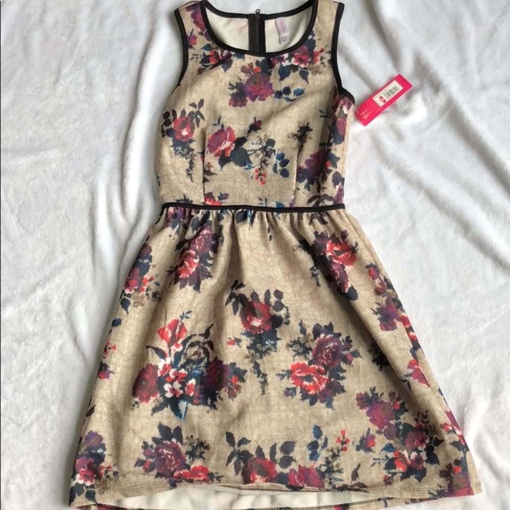Xhilaration Floral fall dress (new with tags)